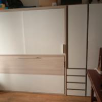 armadio con letto a scomparsa