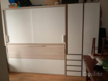 armadio con letto a scomparsa