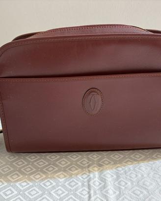 Borsa pochette Cartier in pelle