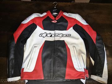 Giubbotto Moto in Pelle Alpinestars GP PLUS
