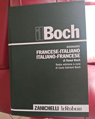 Dizionario italiano-francese Sesta edizione Boch