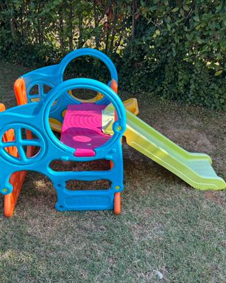 Struttura gioco feber con scivolo