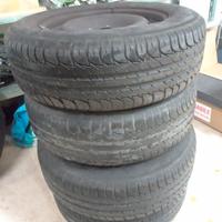 cerchi in ferro da 15 con coperchio 