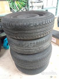 cerchi in ferro da 15 con coperchio 