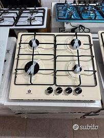 Piano cottura 4fuochi beige 60cm nuovo garantito