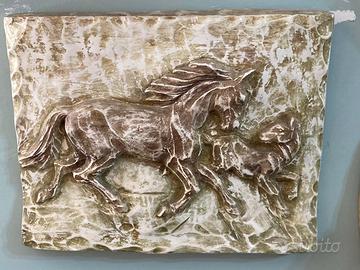 Bassorilievo in stucco