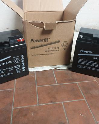 Batteria al piombo 12 volt 18 ah Exide Powerfit