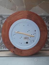 plafoniera in legno e vetro