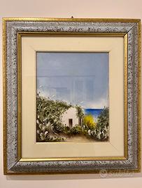 Ugo Frojo - “ Casolare” - Dipinto