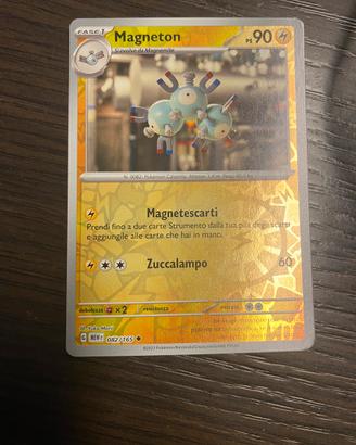 Carta Pokemon Magneton Holo 151 ex