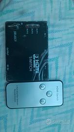 hdmi switch 3 in 1 out 1080p 3d NUOVO