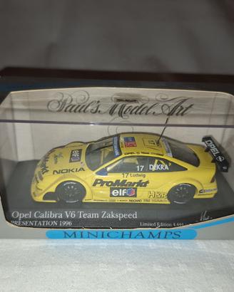 Opel Calibra V6 ITC 1996 Zakspeed 1/43 Minichamps