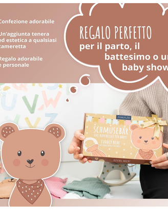 Set Peluche Coccole e sonno per Neonati – Cotone M