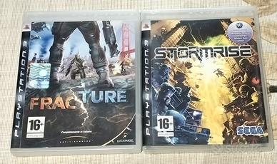 Lotto 2 Giochi PlayStation 3: Fracture e Storm