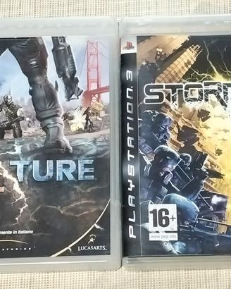 Lotto 2 Giochi PlayStation 3: Fracture e Storm