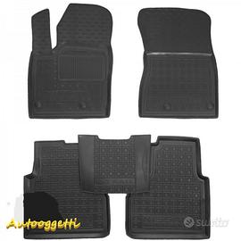 Set tappetini di gomma su misura Nissan Xtrail T33