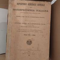 volumi di giurisprudenza italiana 