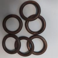Anelli per Tende in Legno