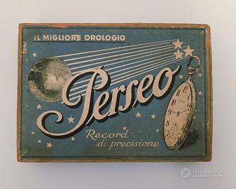 PERSEO OROLOGI - SCATOLA ANNI 40/50