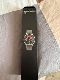 Galaxy watch 5pro titanio