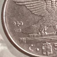50 centesimi 1940 “errore di conio”