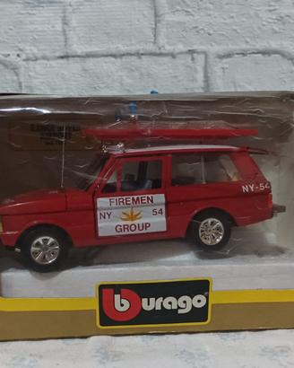Burago 1/25 range rover fire departement N.Y. fire