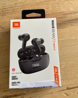 Cuffie JBL Wave Beam - Nuove mai usate