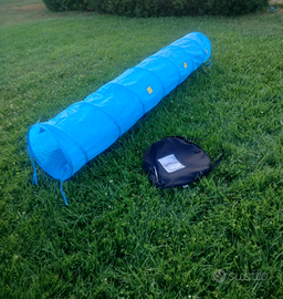 Tubo tunnel agility dog