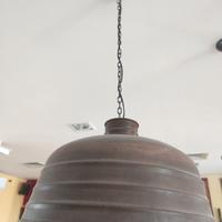 Lampadario in rame