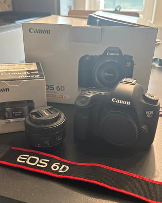 Canon Eos 6D con 50mm 1,8
