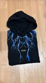 Felpa Phobia Archive Originale Fulmini Nera - L
