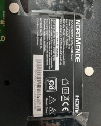tv Nordmende ND50KS4300J  UHD SMART