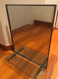 Specchio 40x50 con mensola vintage