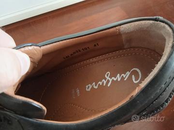 Scarpe da uomo eleganti nere in pelle taglia 41