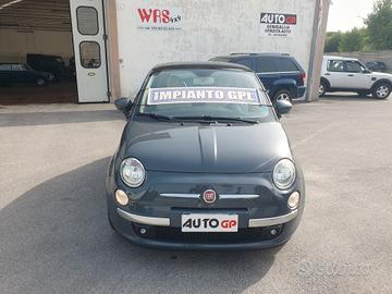 Fiat 500 1.2 benzina GPL Lounge Neopatent 2015