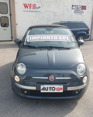 Fiat 500 1.2 benzina GPL Lounge Neopatent 2015