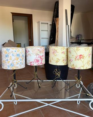 Copri lampade e abat jour realizzate da artigiani