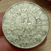 Polonia, 10 Zlotych in argento 1936
