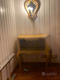 Coppia comodini stile veneziano dipinto a mano