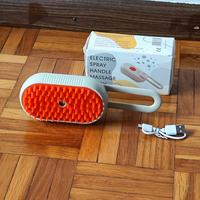 Spazzola a Vapore 3-in-1 per Gatti e Cani