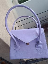 borsa viola donna