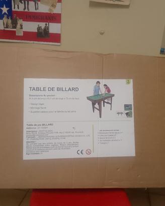 tavolo da biliardo per bambini