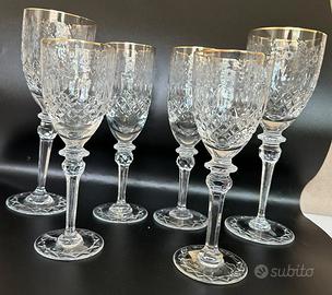 Calici da Champagne in cristallo al piombo 9PS