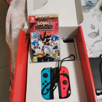 Nintendo switch nuova + gioco Sonic