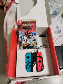 Nintendo switch nuova + gioco Sonic