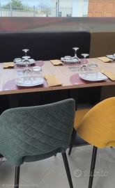 sedia verona in tessuto 