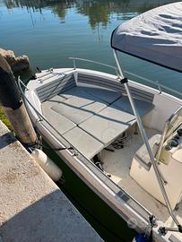Open 4,80 m, motore mercury 40, carrello