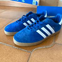 Scarpe Adidas 350 taglia 39,5 blu samba gazelle