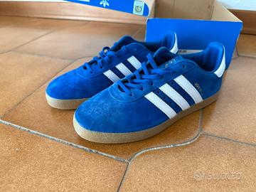 Scarpe Adidas 350 taglia 39,5 blu samba gazelle