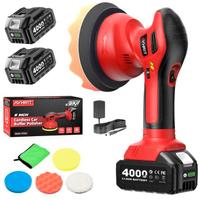 Lucidatrice Auto Senza Fili, 2x21V da 4000mAh